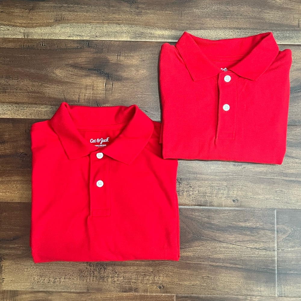 Red Cat&Jack School Uniform T-Shirt